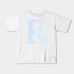 The Letter R Cool Colors Design Kids T-Shirt